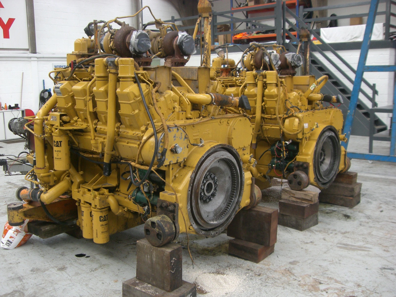 Dismantling_CAT_777B_Dumper_trucks